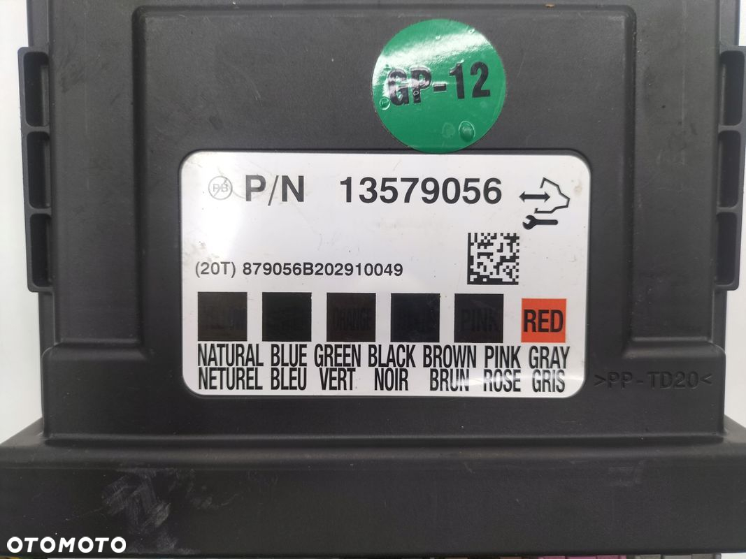 OPEL ASTRA J MODUŁ BSI UCH 13579056 - 2