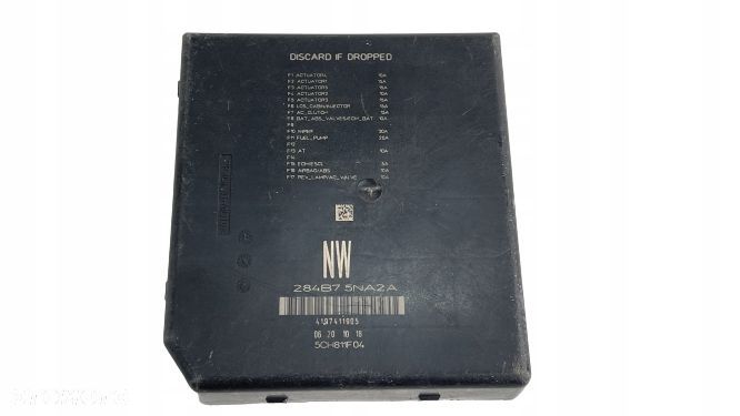 MODUŁ STEROWNIK RENAULT NISSAN BCM BSI 284B75NA2A - 2