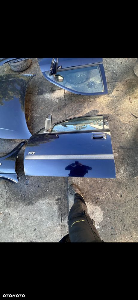 Opel astra g zderzak przód przedni maska lampy drzwi prawe przednie tylne lewe - 3