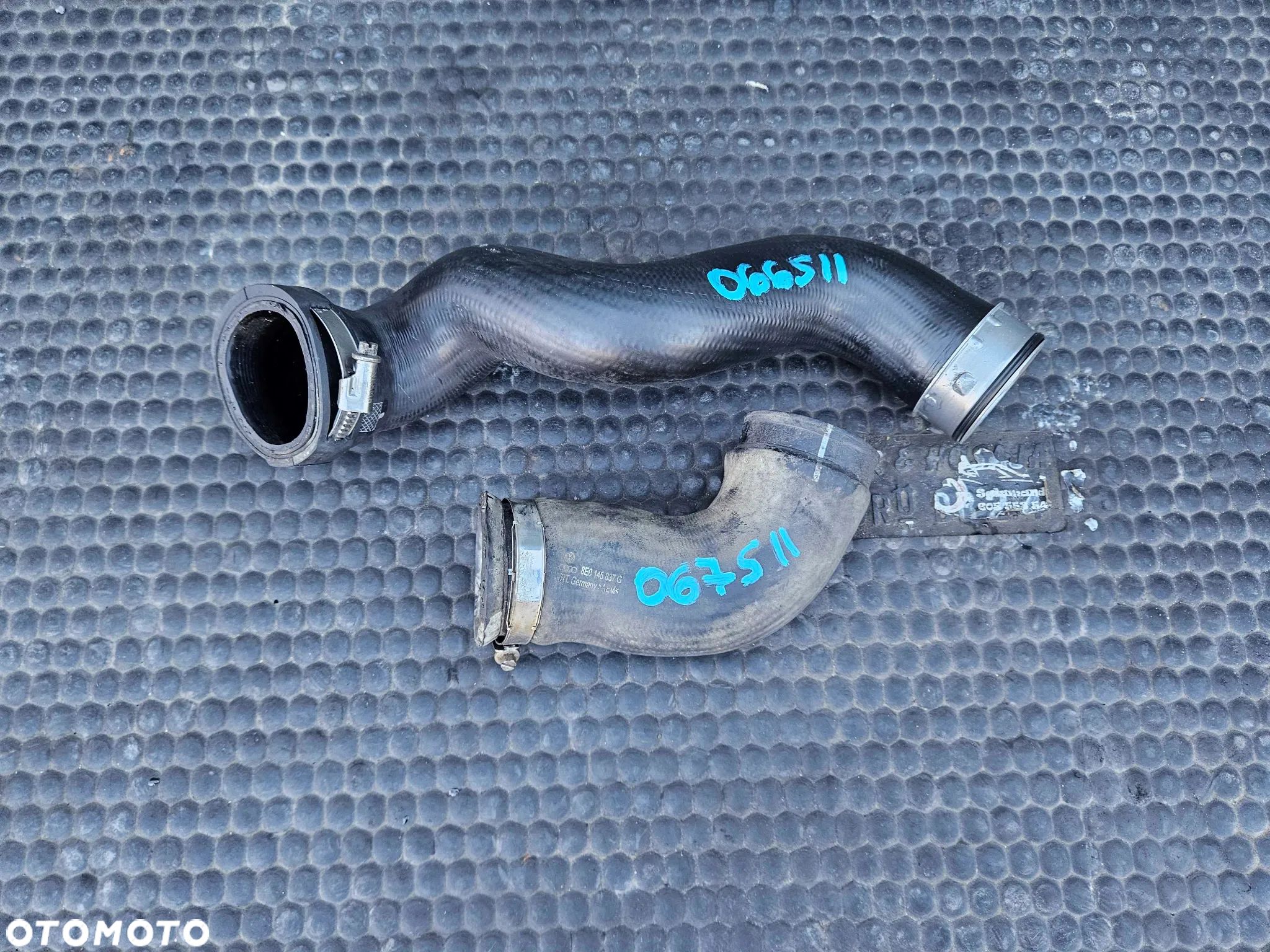 Przewod Turbiny 8E0145737E 8E0145837G Intercooler Rura Krociec Waz 1.9 2.0 TDI Audi A4 B6 B7 A6 VW - 1