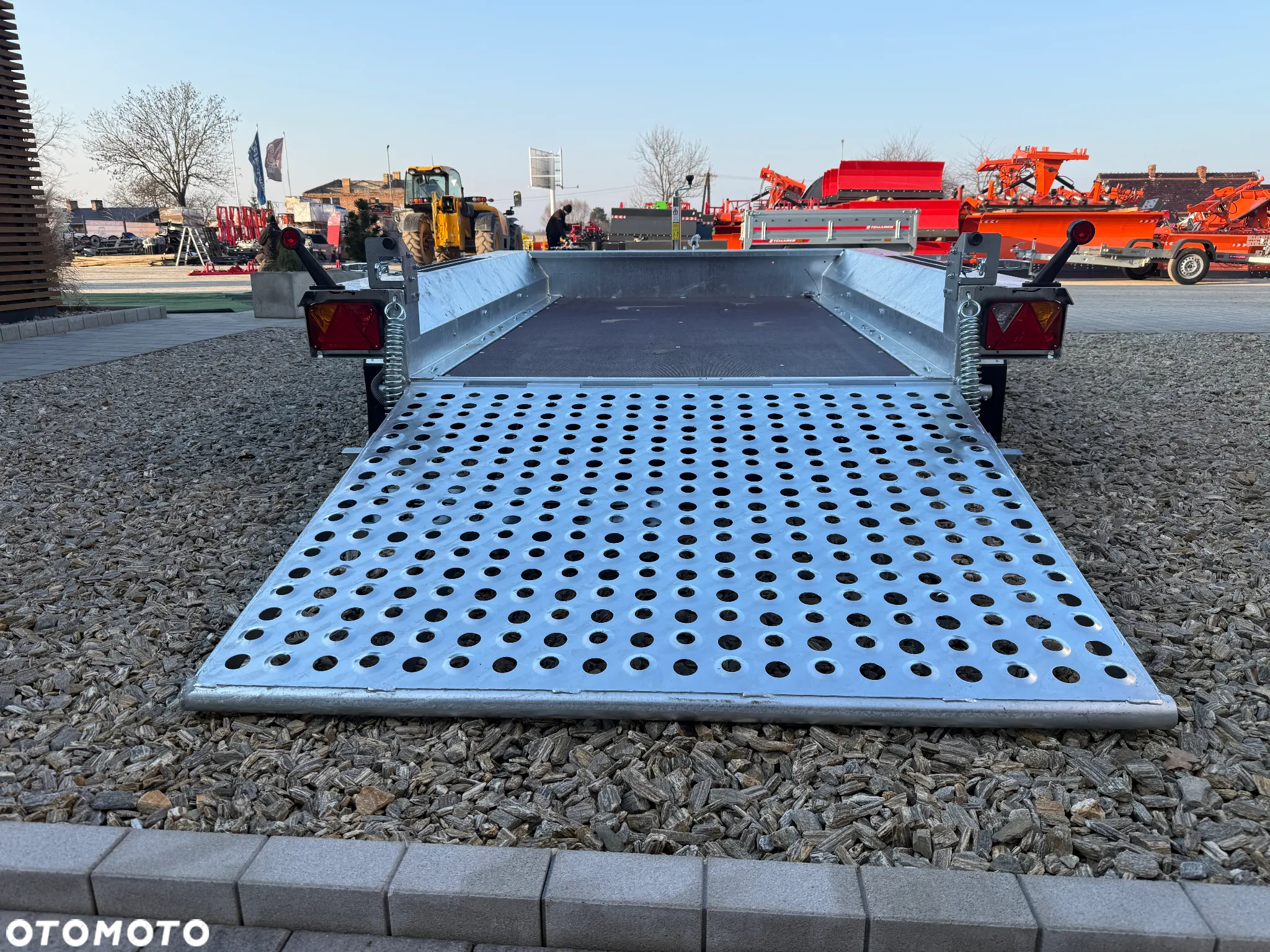 Przyczepa Laweta pod mini-koparkę Temared Builder 2615- 2,6x1,5m - 7