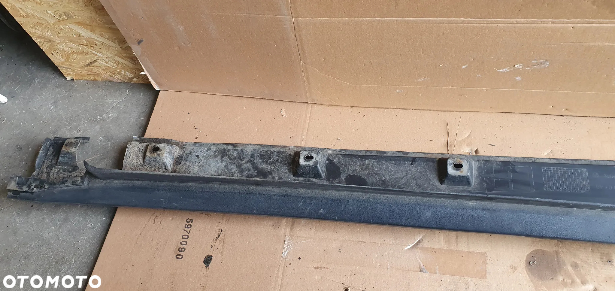 Nakładka listwa progowa osłona lewa Mercedes ML W164 A1646900740 - 6