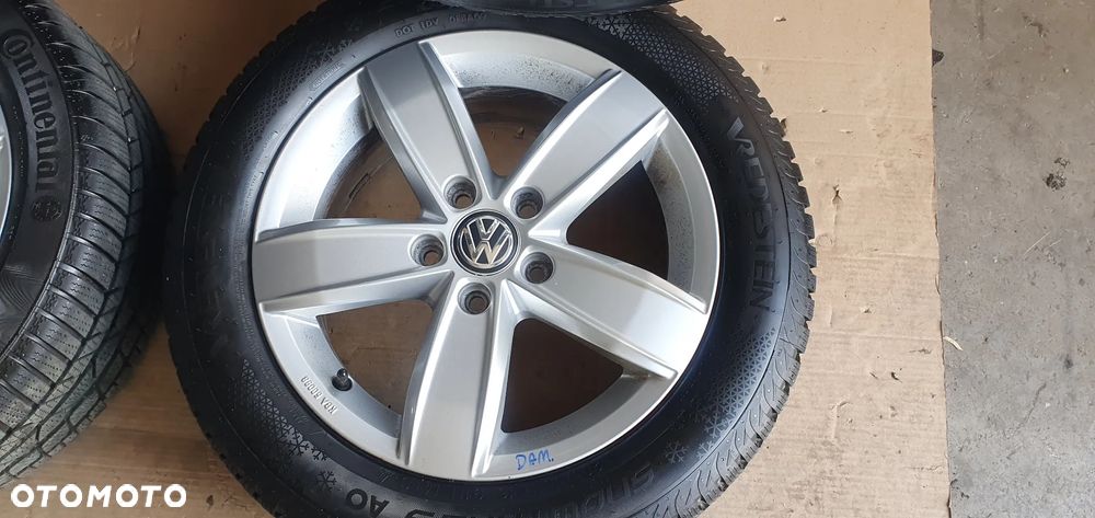 Alufelgi z oponami alusy felgi aluminiowe 5x112 6J ET48 205/55 R16 VW Golf VII 5G0071496A - 8