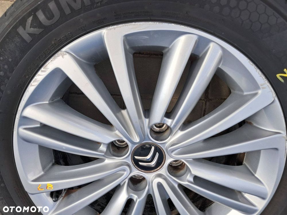 citroen c4 ii b7 felgi aluminiowe 16" 9687802977 4x108 7j et29 205/55r16 - 6