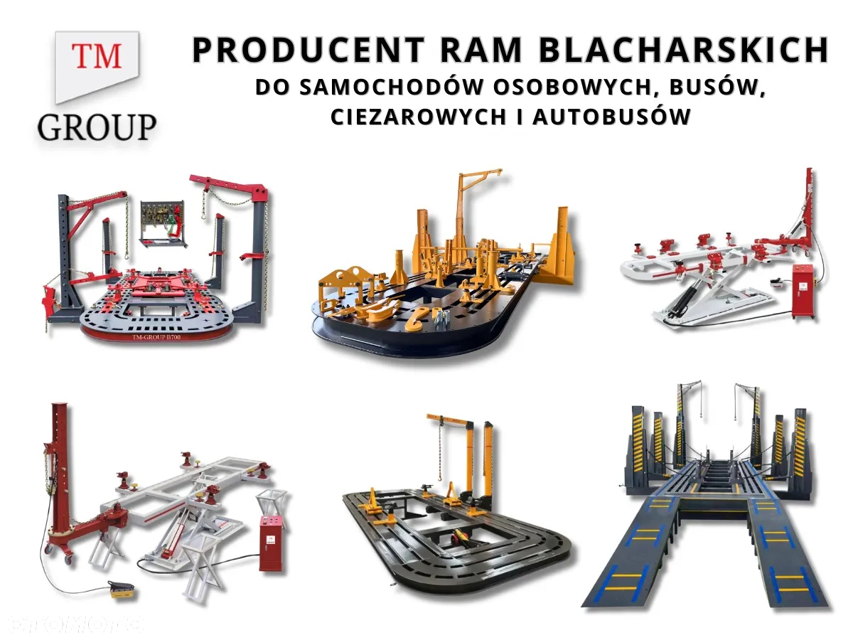 Rama naprawcza 4T 4x DOZER!! płyta blacharska z podnośnikiem TM-GROUP - 15