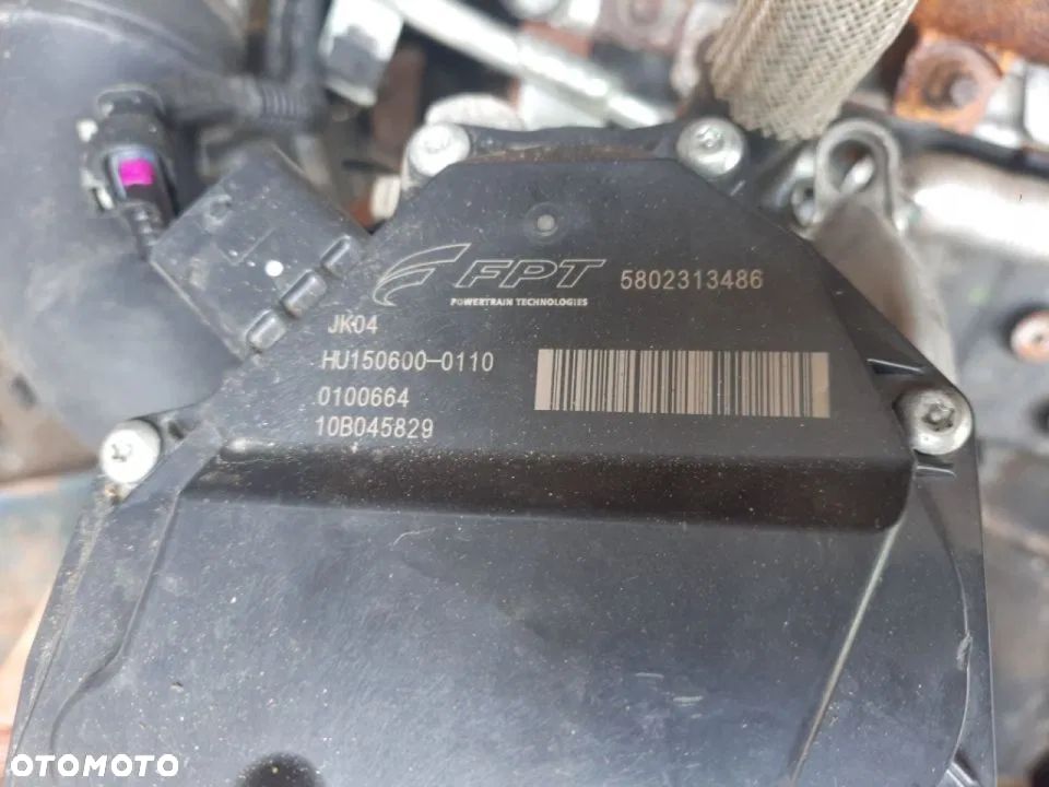 Przepustnica fiat ducato 2,3 180 KM euro 6 E6 2014- - 2