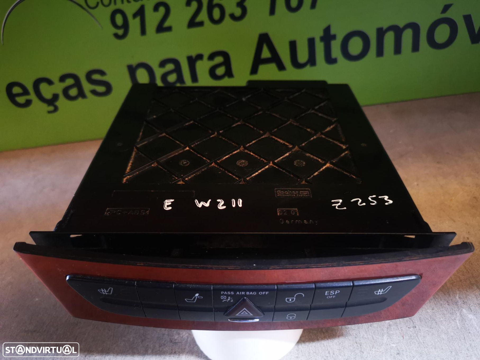 MERCEDES E W211 CONSOLA BOTÕES - Z253 - 4