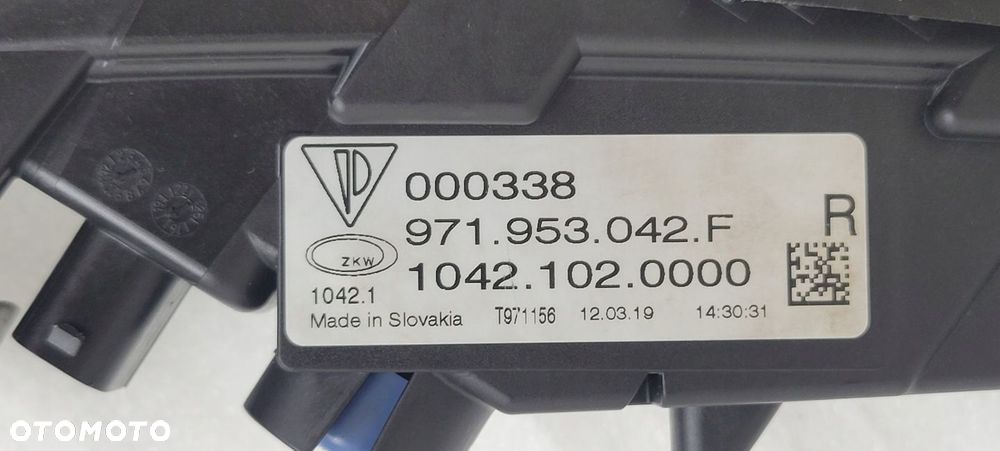 HALOGEN PRAWY LED ŚWIATŁO DRL PORSCHE PANAMERA II 2016- 971953042F - 5