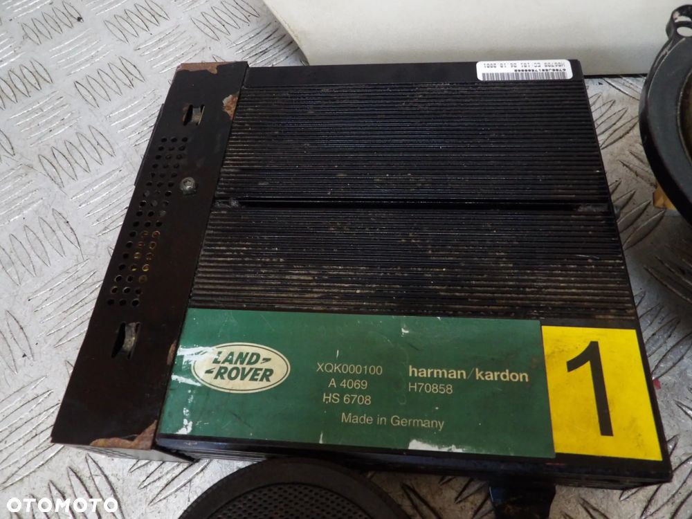 LAND ROVER DISCOVERY II GŁOŚNIK GŁOŚNIKI WZMACNIACZ XQK000100 - 5