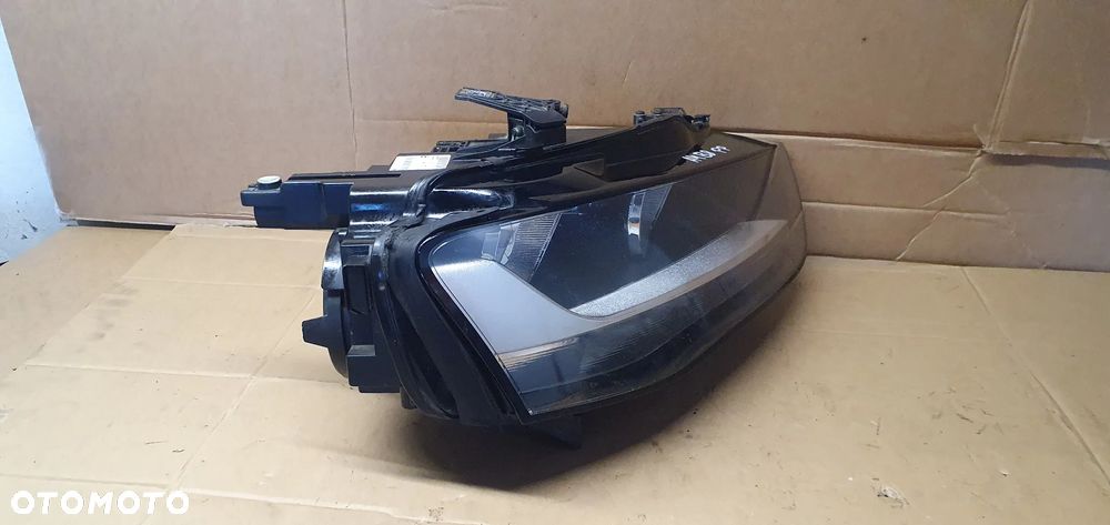 Lampa prawy przód przednia prawa Audi A4 B8 Lift UK 8K0941004AC - 6