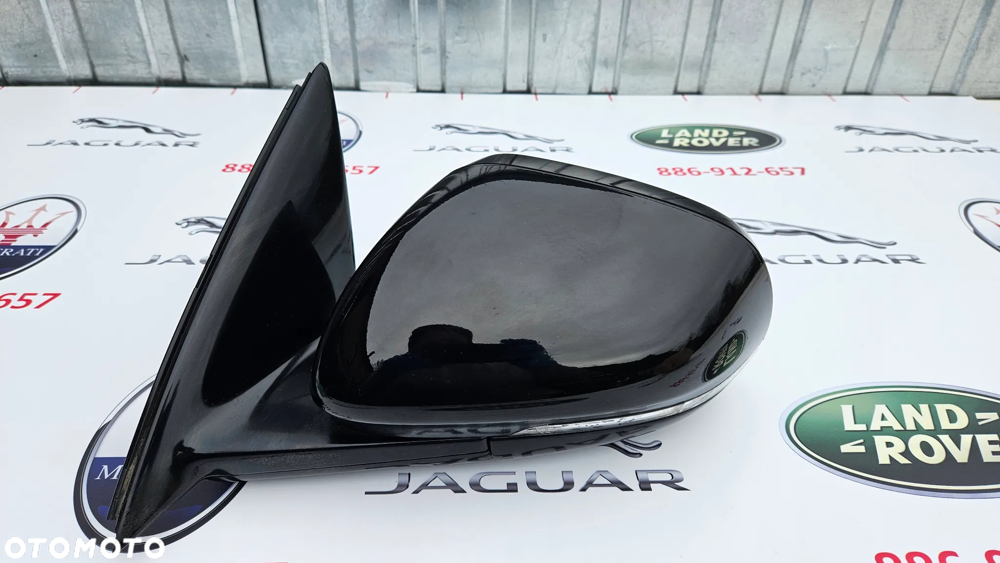 Jaguar XJ 351 2010-2015 Kompletne lusterko lewe Kierowcy USA KOLOR PEC 18 kabli - 7