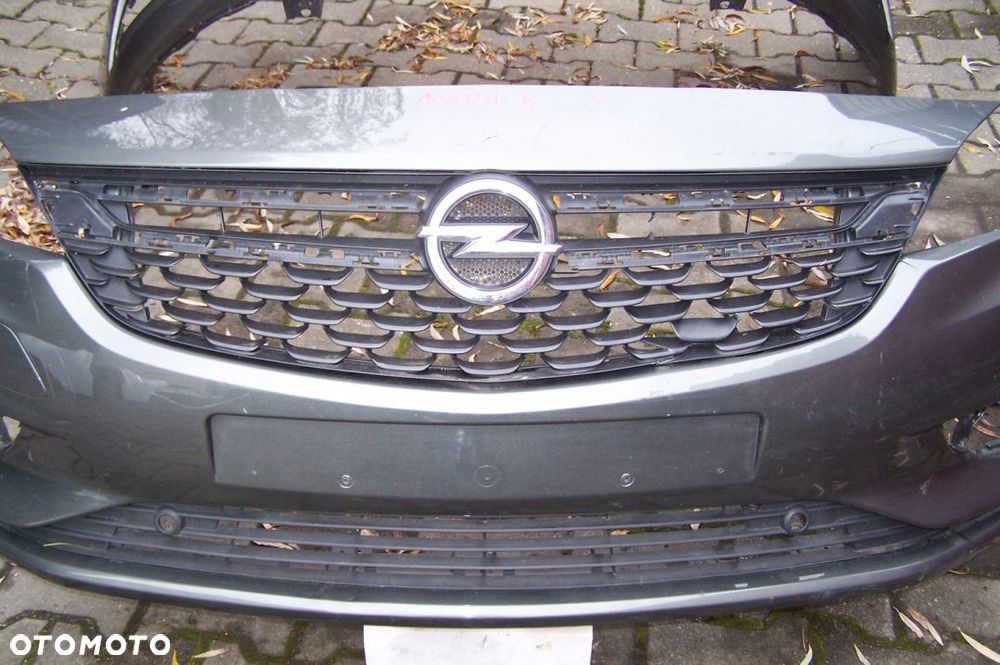 Opel Astra K zderzak przedni 39151025 - 11