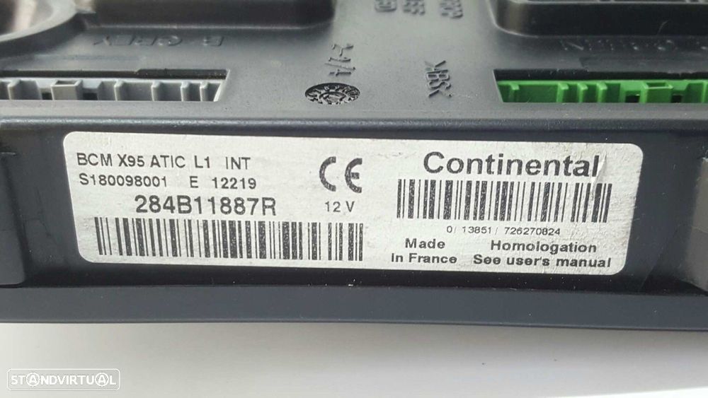 CAIXA DE RELÉS/ FUSÍVEIS RENAULT MEGANE III BERLINA 5 P AUTHENTIQUE - 6