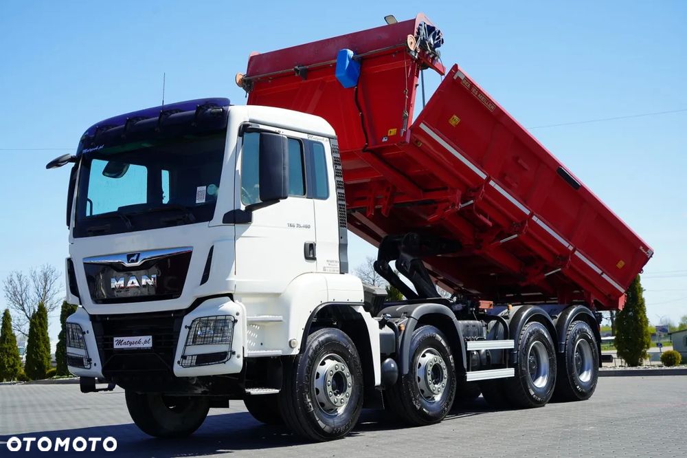 MAN TGS 35.460 / 8X4 / WYWROTKA 2 STR / BORDMATIC / MEILLER KIPPER / AUTOMAT / EURO 6 - 2
