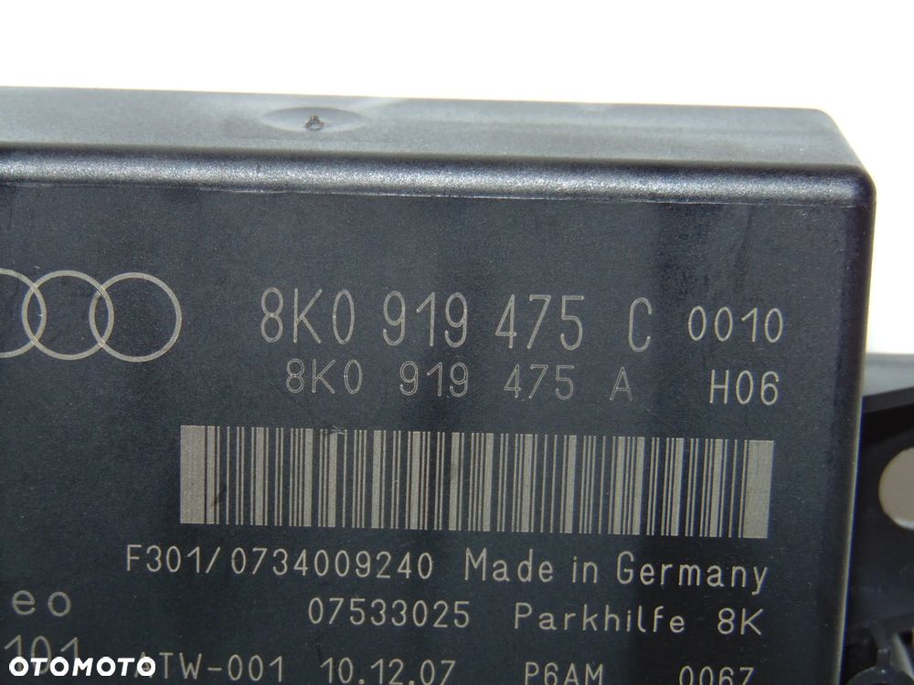 Moduł sterownik parkowania PDC 8K0919475C Audi A4 B8 A5 8T - 2