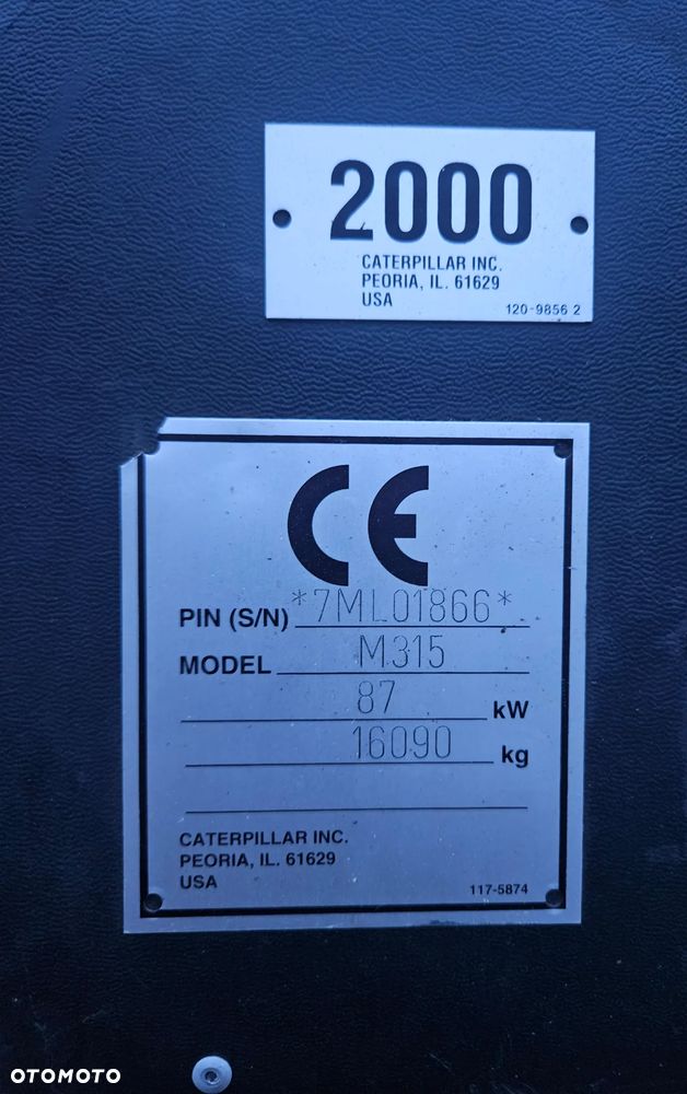 Caterpillar M315 - 7