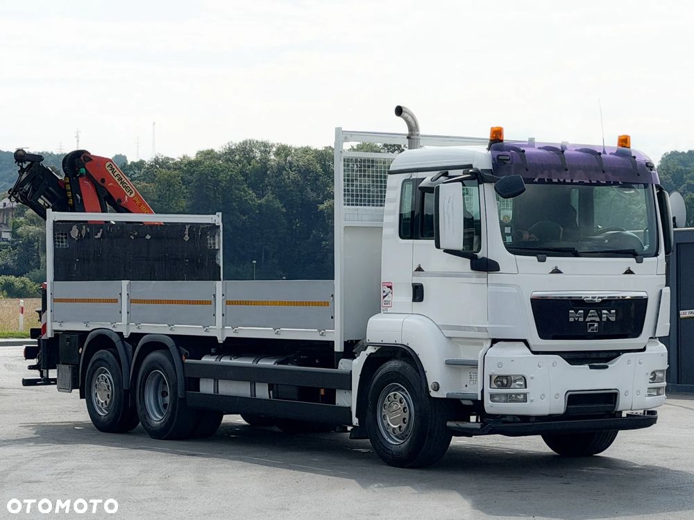 MAN TGS 26.400 * SKRZYNIA 6,50 m + PALFINGER PK 18002 - EH C + PILOT - 3