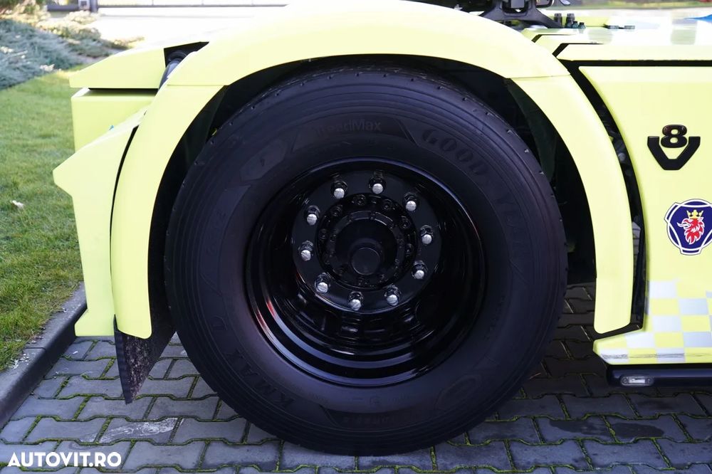 Scania S 520 / V8 / RETARDER / I-PARK COOL / COMPLET AIRMATIC / PIELE / - 21