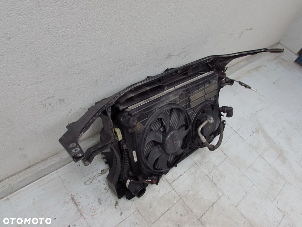 VW PASSAT B7 2.0 TDI CFFB 10-15 WZMOCNIENIE CZOLOWE PAS PRZEDNI CHLODNICE WENTYLATOR 3C0121253AR - 6