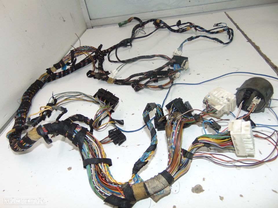 Bmw 735i e32 cablagem do tablier - 7