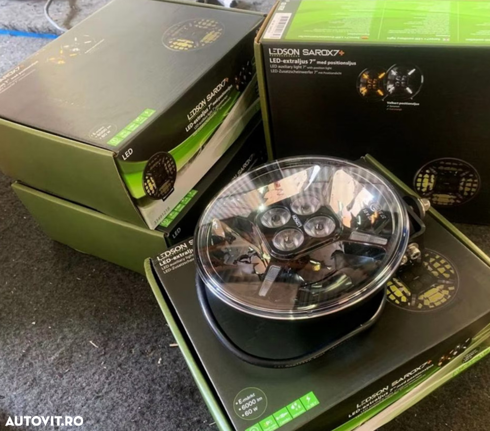Proiector suplimentar Sarox7+, LED, 60W, pozitie alb galbena/portocalie - 7