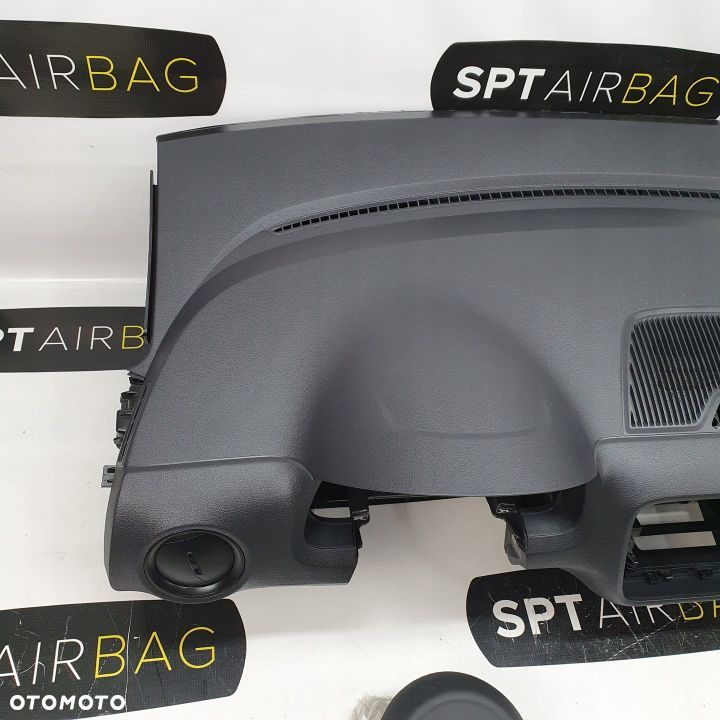 VW UP! UP DESKA ROZDZIELCZA KONSOLA KOKPIT PULPIT PODUSZKI AIRBAG AIR BAG PASY KIT SET - 2