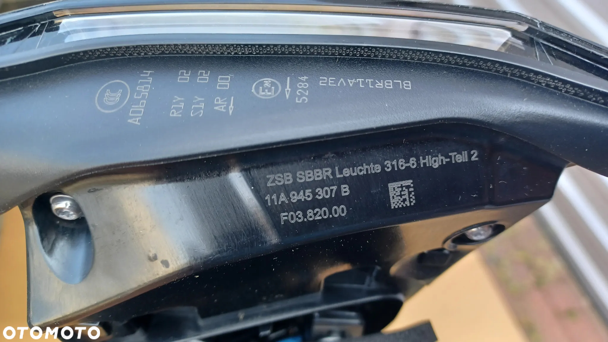 VW ID4 LAMPA TYŁ NOWA ORYGINAŁ 11A945307B - 2