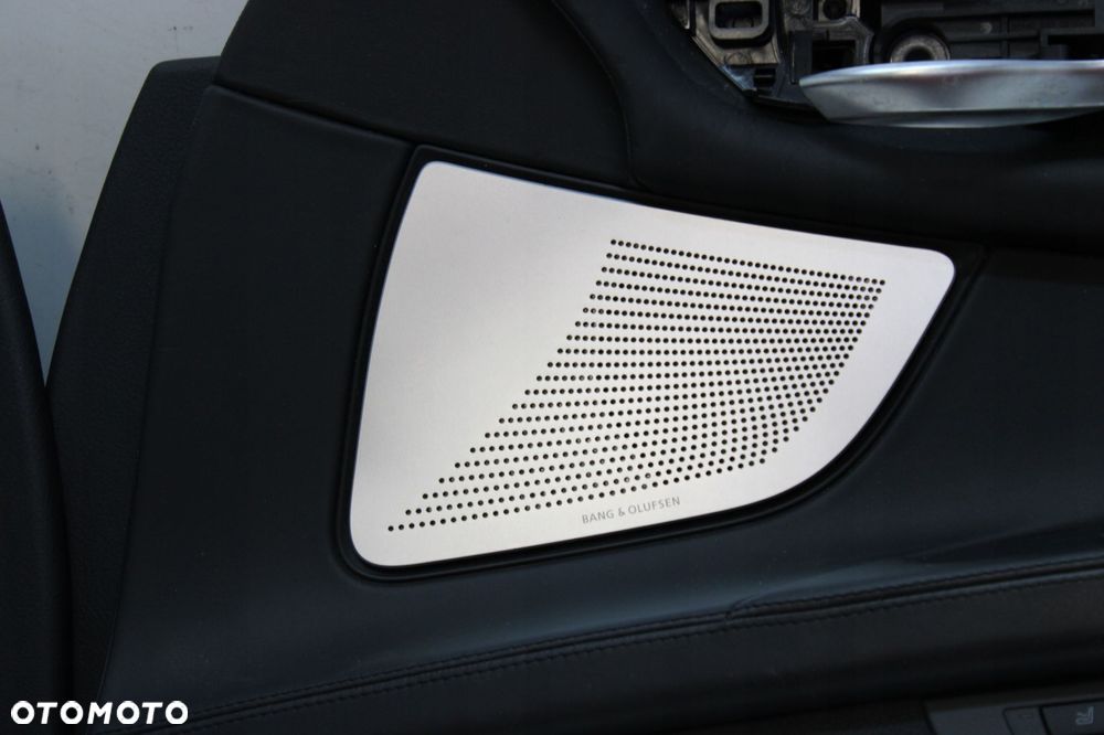 BMW 7 F01 F02 760LI INIVIDUAL BANG OLUFSEN BOCZEK BOCZKI SKÓRA CZARNA 4SZT - 7