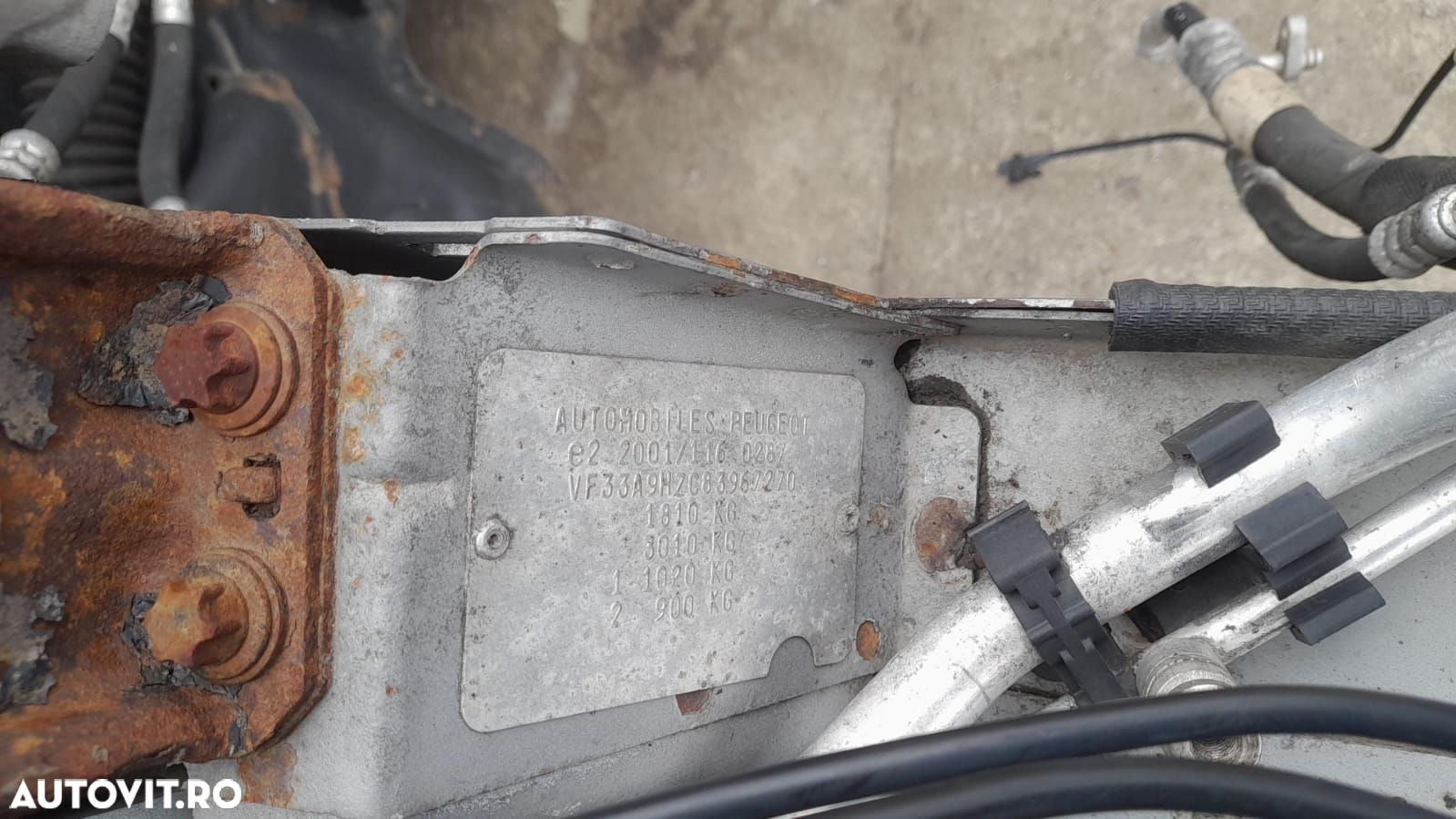 Motoras stergator haion 9637158780 Peugeot 307 1 [facelift] [2005 - 2 - 9