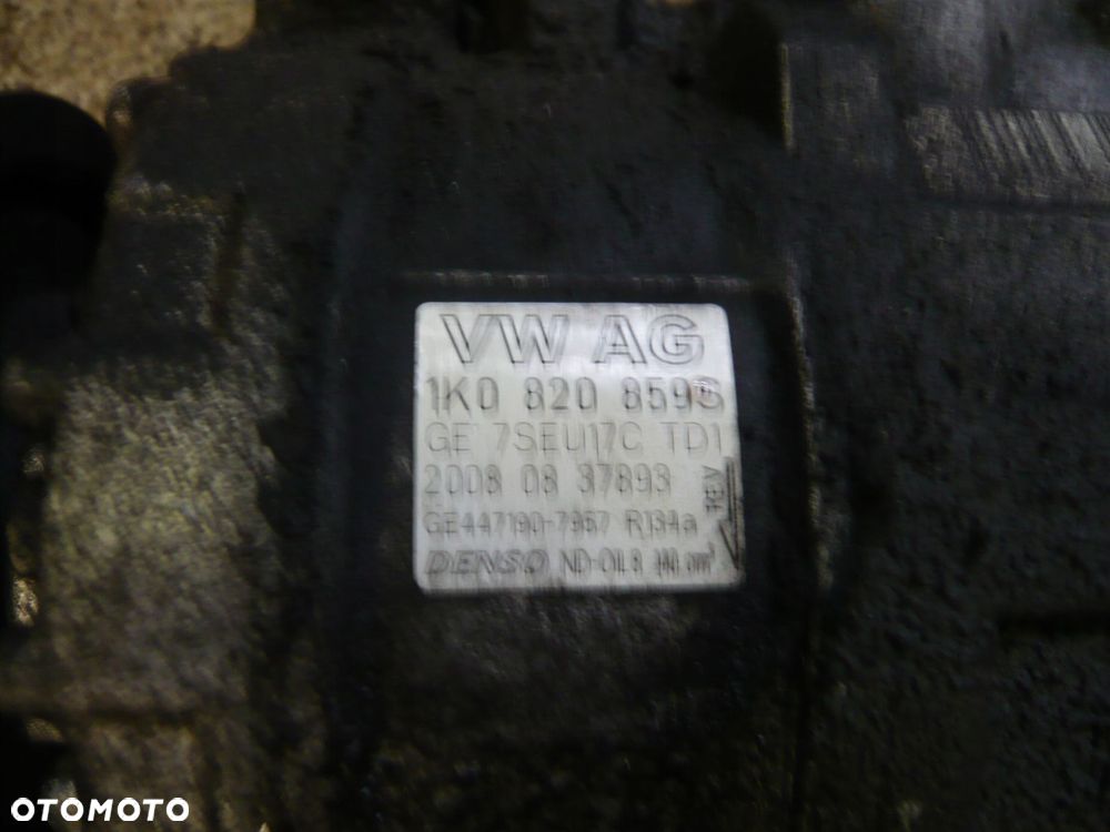 sprężarka kompresor klimatyzacji 1k0820859s volkswagen passat b6 - 2