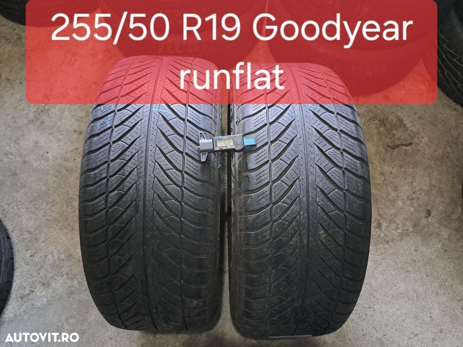 * 2 anvelope 255/50 R19 Goodyear runflat - 2