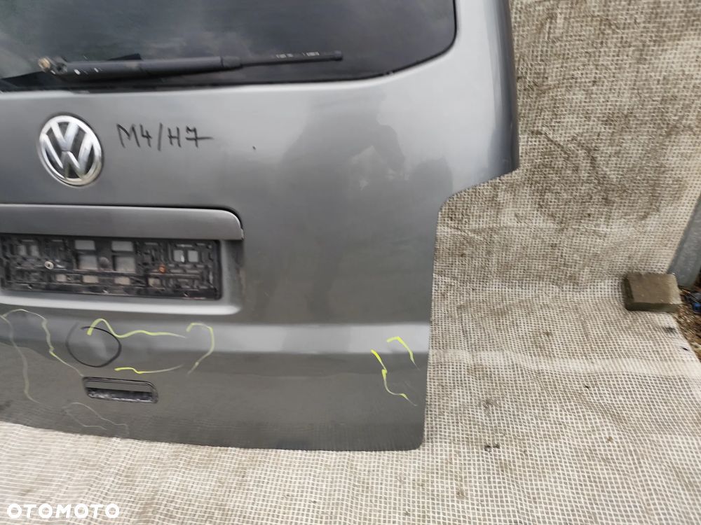 VW Transporter T5 T6 Multivan Klapa Tylna Tył Kompletna Szara LH7W - 16