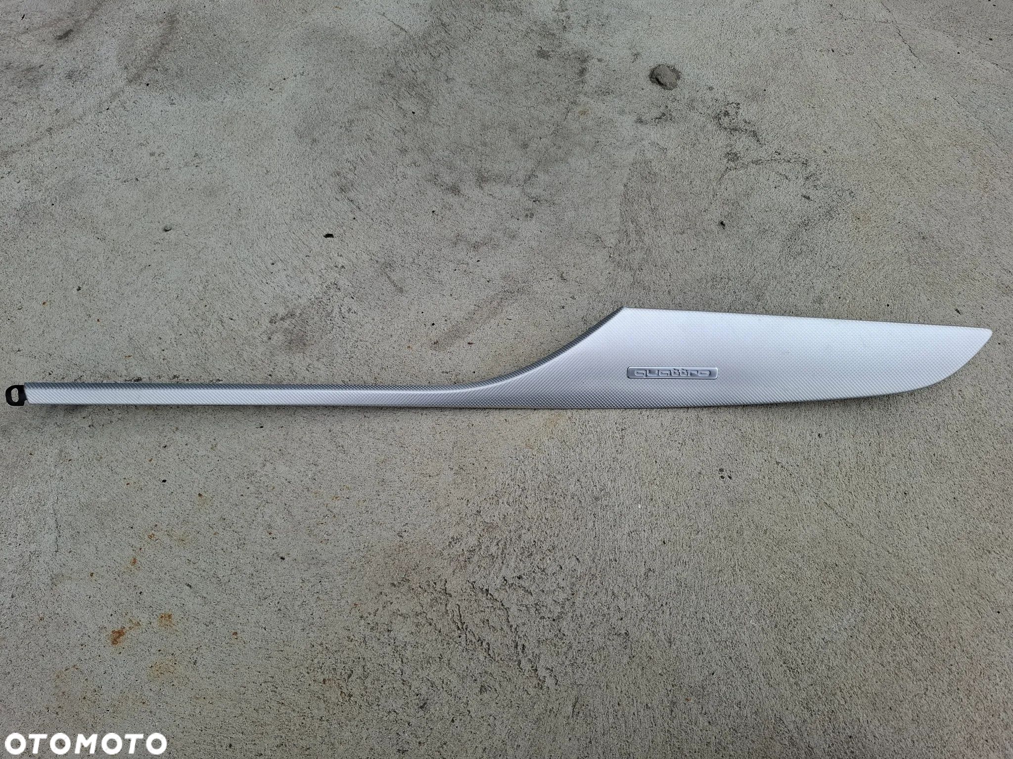 Listwa Ozdobna Nakładka Deski Quattro Aluminium Audi A6 C7 - 1