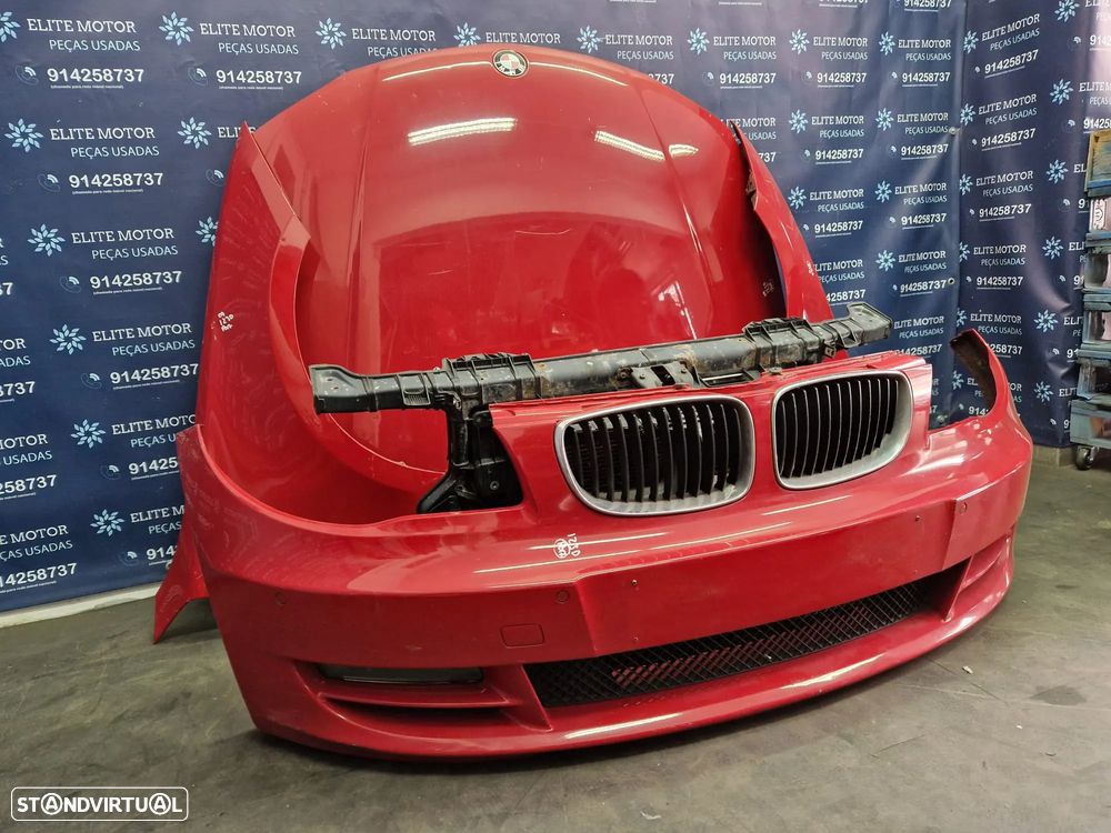Frente completa usada BMW SERIE 1 LCI COUPE E82 E88 123D 118D 120D capot parachoques oticas guardalamas - 5