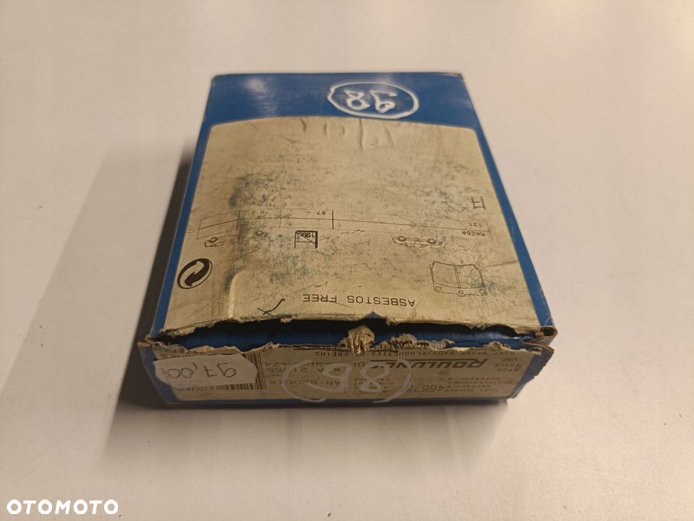 Mazda 121 PRZEDNIE KLOCKI HAMULCOWE przód 466781 - 4