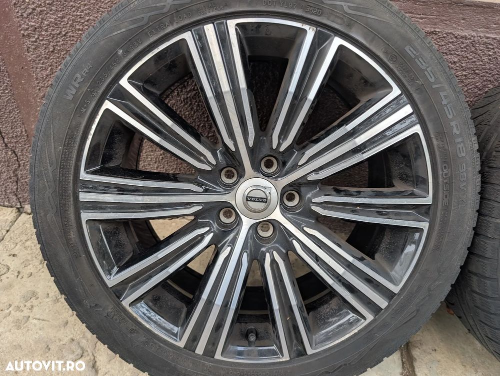 Jante 18'' 5x108 Volvo S60 V60 S80 V70 S90 V90 XC60 XC40 XC70 anvelope 235/45 R18 Nokian 31471312