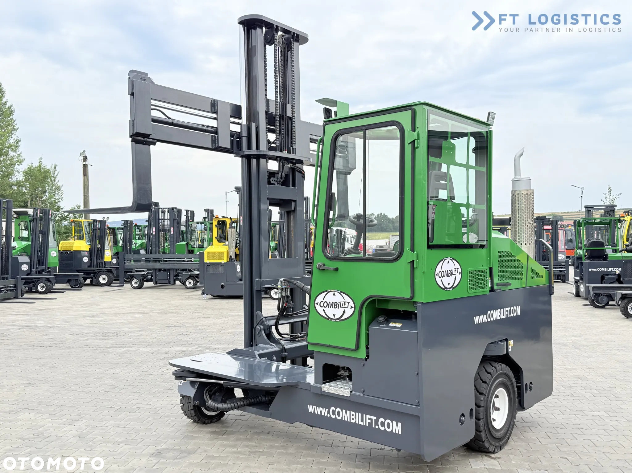 Combilift C4500 / DIESEL / DUPLEX 4000MM / SZEROKI POZYCJONER WIDEŁ / OGRZEWANIE / PEŁNA KABINA / STAN IDEALNY / Szeroka oferta wózków czterokierunkowych i bocznych, dopasowanych do różnorodnych potrzeb i zastosowań - 34