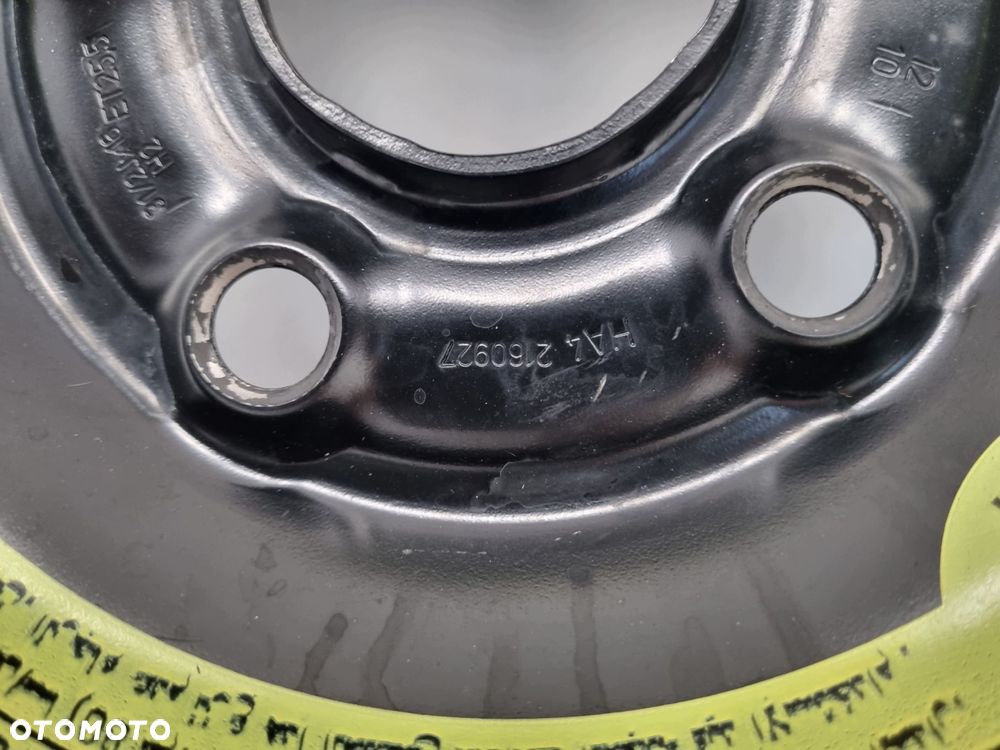 KOŁO DOJAZDOWE Audi Seat Vw Golf VI 125/70 R16 1K0601027AL 5x112 dojazdówka - 4