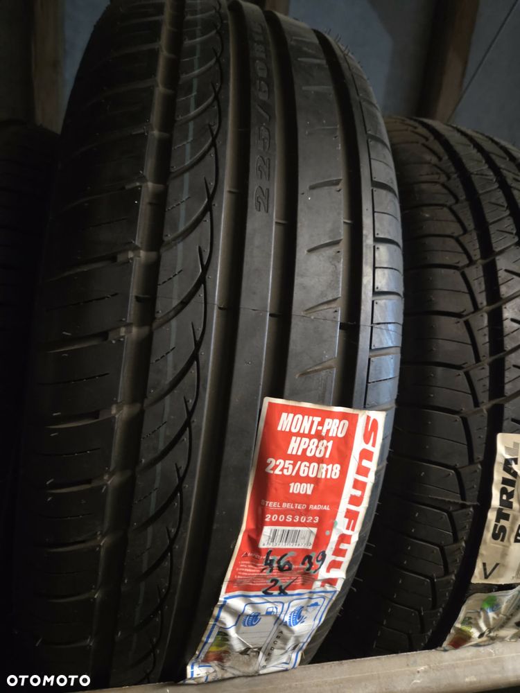 Nowa Opona LATO SUNFULL HP881 225/60 R18 100V  DOSTAWCZE DOT 4619 2szt - 1