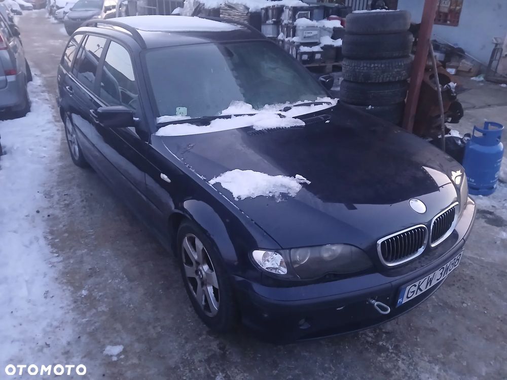 bmw e46 lift kombi touring 317 orientblau maska zderzak lampa grill błotnik drzwi zbiornik - 2