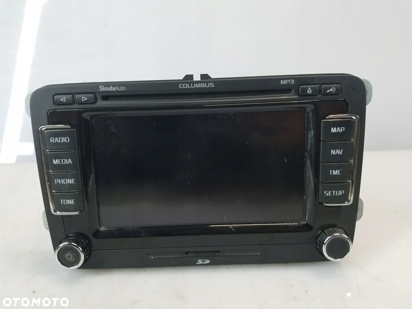RADIO CD NAWIGACJA SKODA YETI 3T0035680A - 3