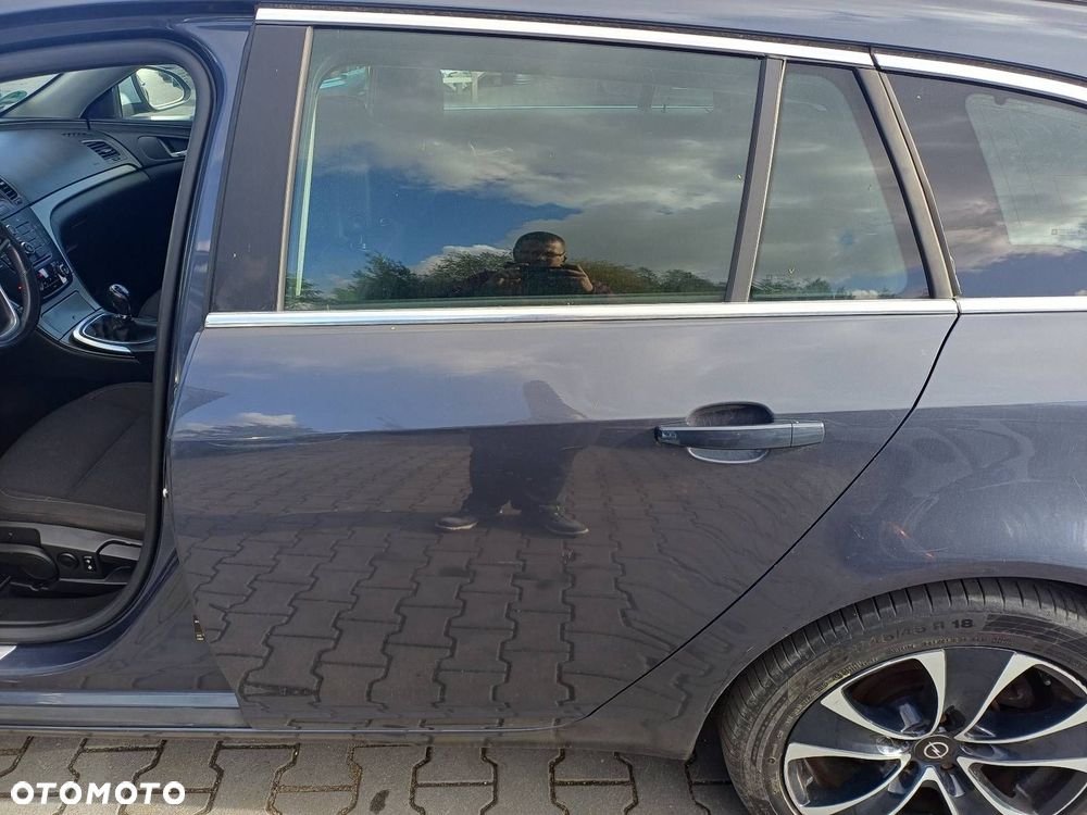 DRZWI KOMPLETNE LEWY TYŁ OPEL INSIGNIA A Z168 - 1
