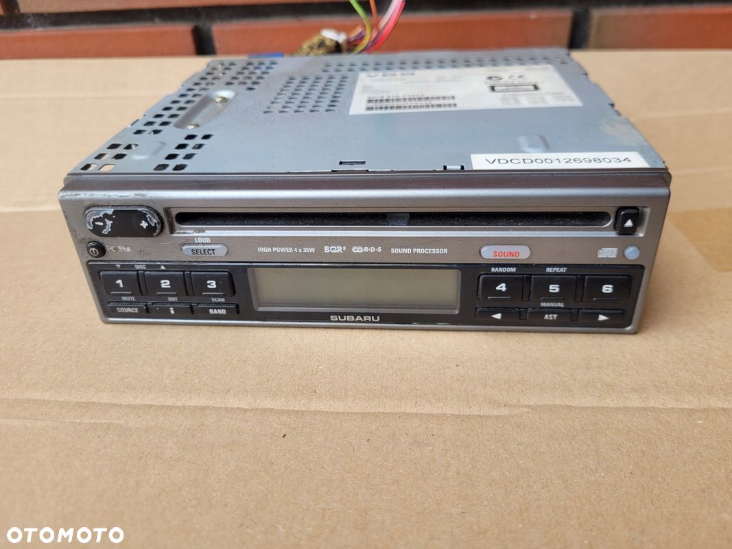 SUBARU FORESTER II SG RADIO CD DC643/92F - 1