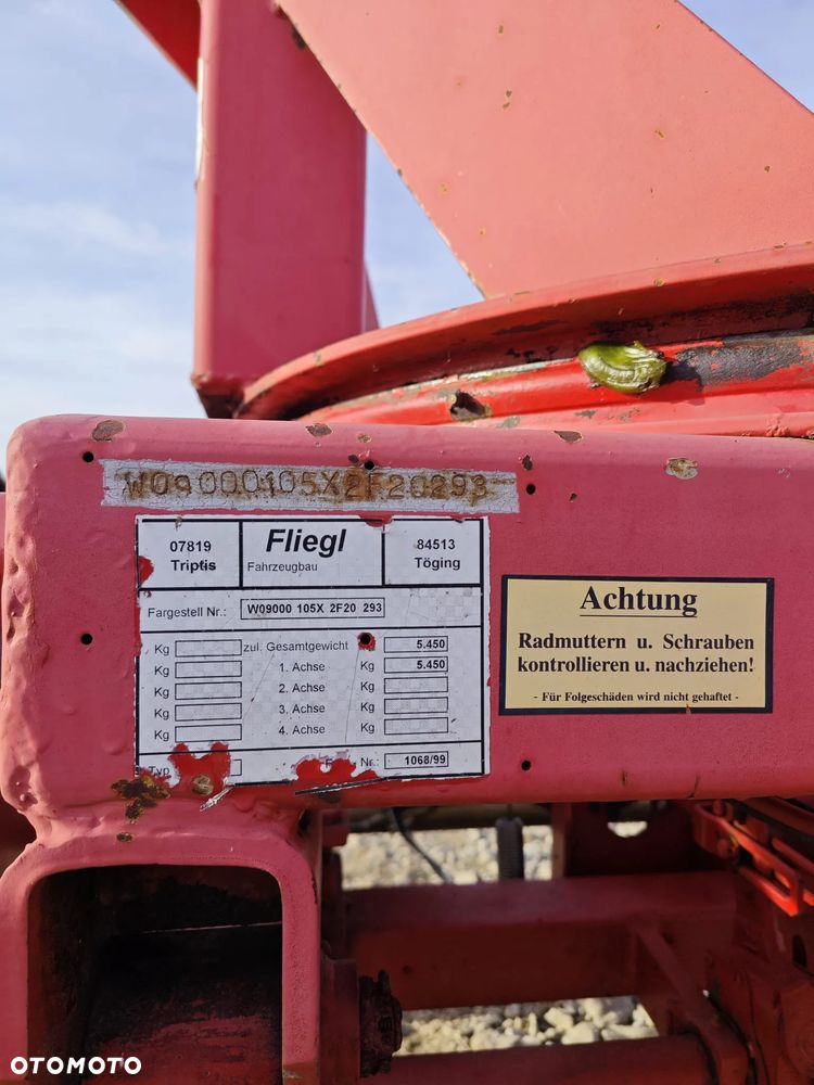 Fliegl ENS 45 Przyczepa dłużycowa kłonicowa - 13