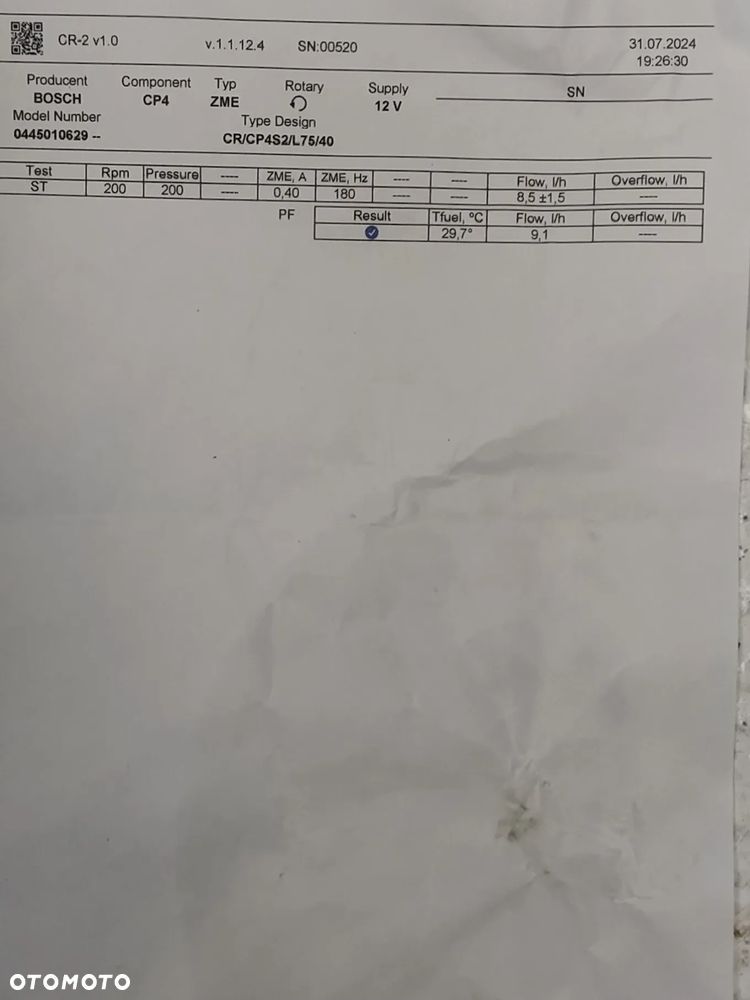 AUDI Q7 CITROEN C5 C6 JAGUAR XF XJ X351 LAND ROVER DISCOVERY IV L319 RANGE ROVER IV VOGUE L405 SPORT L494 PEUGEOT 407 COUPE 3.0 D POMPA WTRYSKOWA ORYGINAŁ - 11