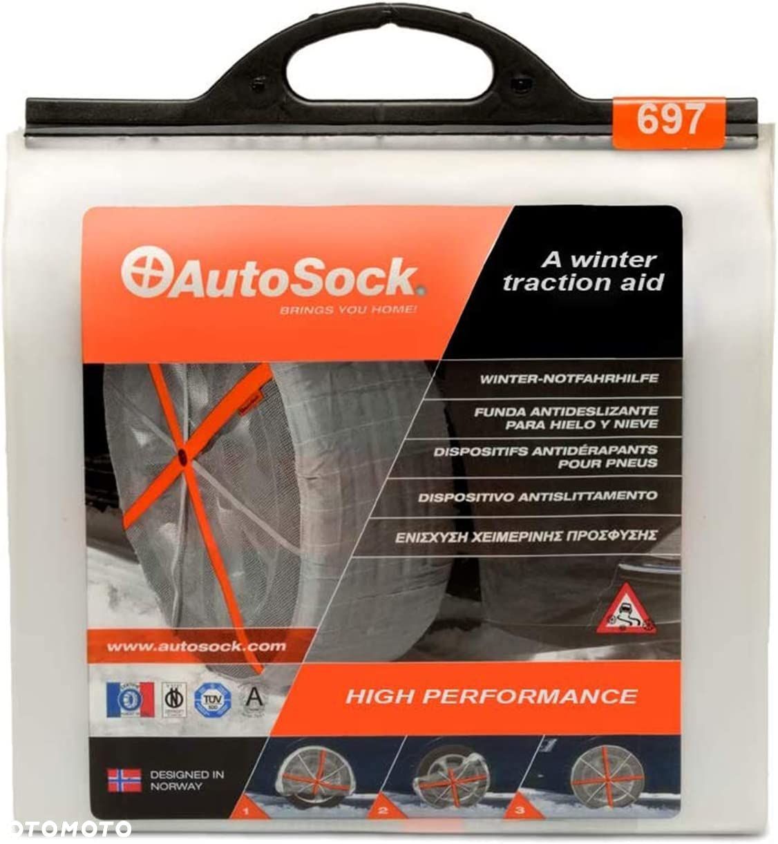 VOLVO S80 V70 XC70 skarpety lancuchy sniegowe AutoSock - 1