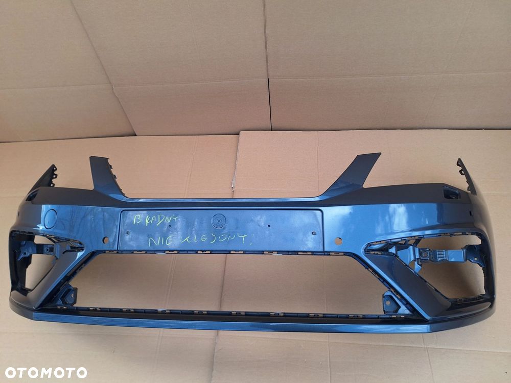 SEAT LEON III FR LIFT 16- 17-19r NIE KLEJONY! SUPER STAN! ZDERZAK PRZÓD PRZEDNI 5F0807221AB WYSYŁKA 24H - 8