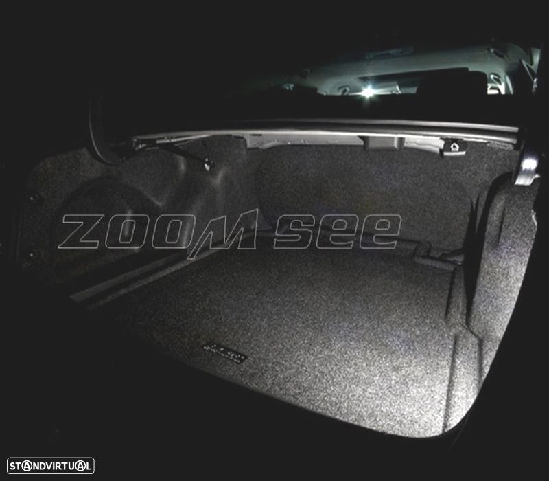 KIT COMPLETO 12 LAMPADAS LED INTERIOR PARA VOLKSWAGEN VW CC 358 12-17 - 4