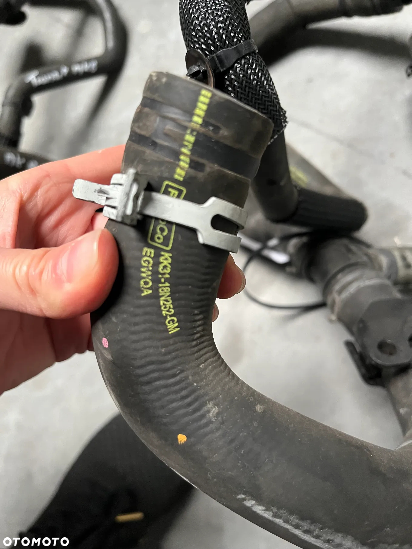 PRZEWÓD PRZEWODY WODY FORD TRANSIT MK8 CUSTOM 2.0 TDCI  KK31-18N252-GM KK31-6B850-AD - 9