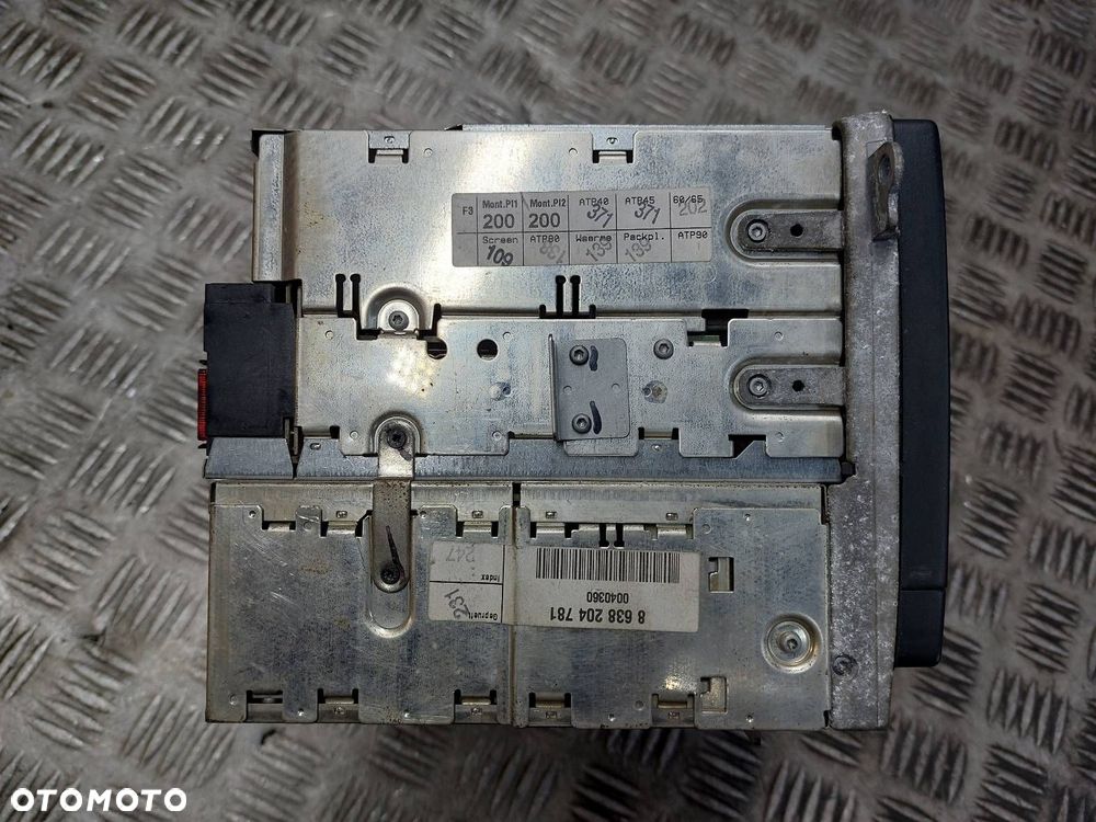 RADIO ODTWARZACZ COMMAND MERCEDES-BENZ W220 S320 2208270442 - 3